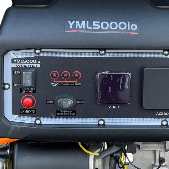 Генератор бензиновий інверторний YAMALONG YML5000io-2 з дисплеєм